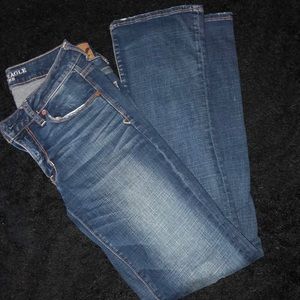 American Eagle skinny kick jeans